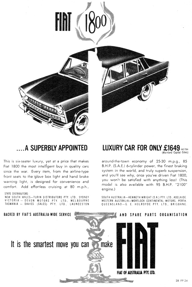 1960 Fiat 1800